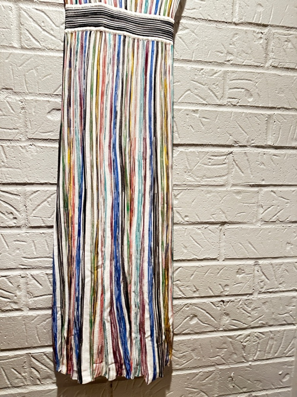 NWT New Missoni Stripped V-Neck MIDI Dress Size 40 - Picture 4 of 11